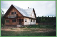 Дом охотника Ушачского лесхоза