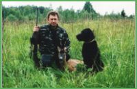 Известный белорусский охотник Войтех Кононович в Лиозненском лесхозе